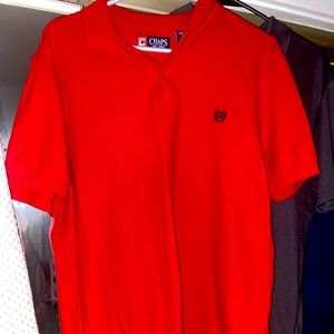 Chaps red polo men’s medium